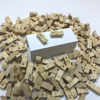 Svenske træsko 16mm